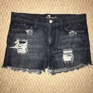 7 Denim Shorts